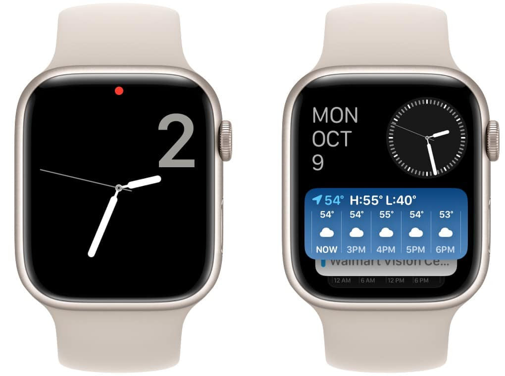 Apple Watch displaying watchOS 11 health and fitness features