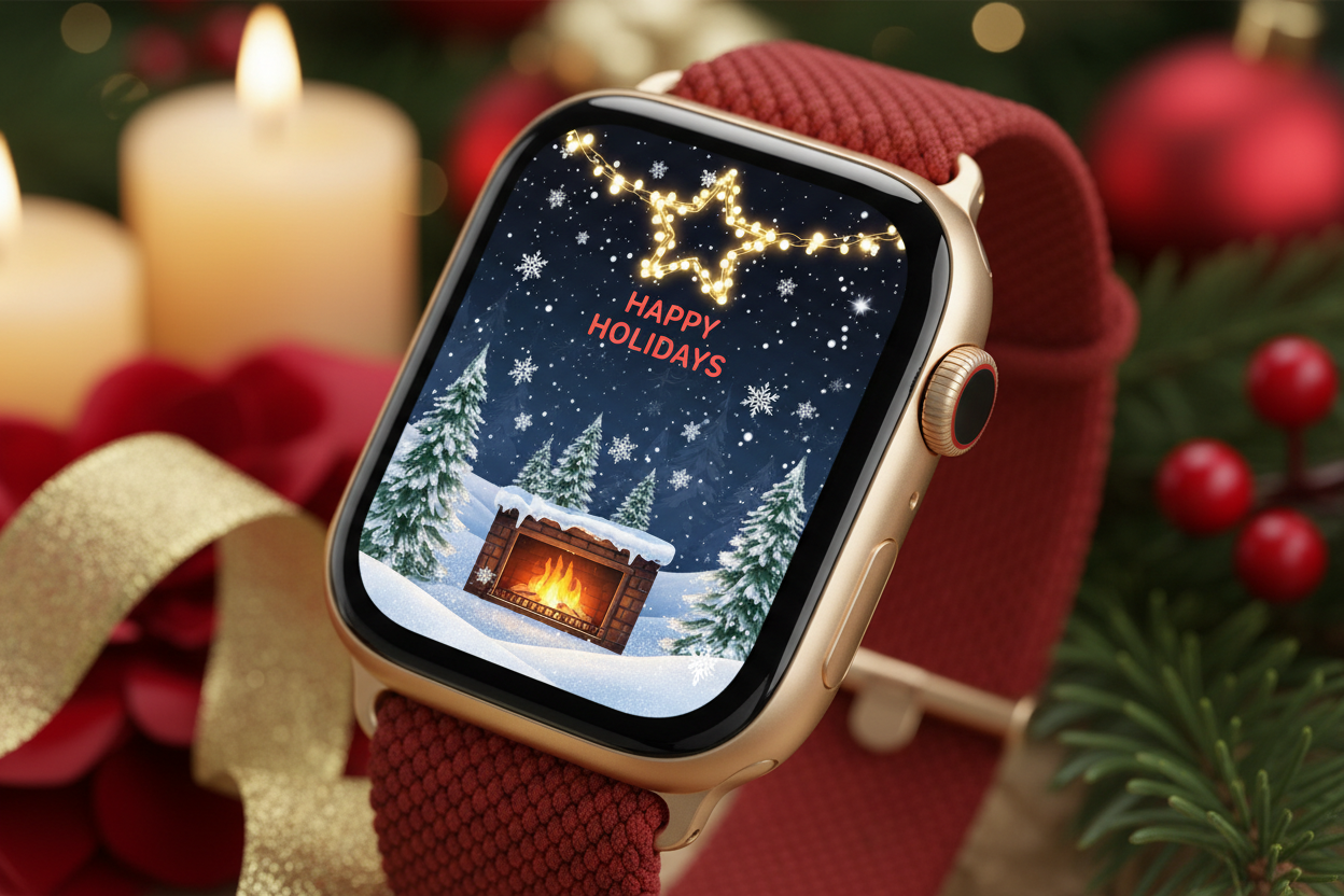 How to Get the Perfect Holiday Face on Your Apple Watch